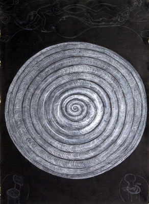 Maria Bussmann, O.T., zu Heidegger, Galerie Altnöder Salzburg, 2009