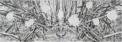 Alois Mosbacher, Überwindung der Angst, 2012, Galerie Altnöder Salzburg
