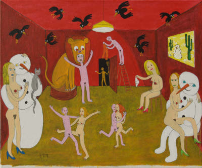 Wolfgang Zeindl, Dance The Night Away - Heimkehr, Galerie Altnöder  Salzburg
