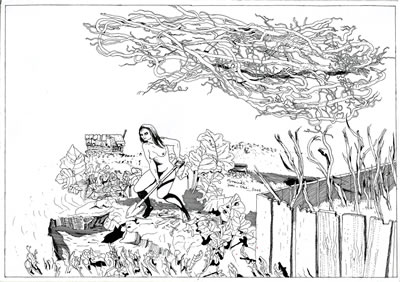 Norbert Gmeindl, Ihr Garten, 2006, Galerie Altnder Salzburg