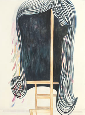 Christoph Holzeis, hair, 2009, Galerie Altnöder Salzburg