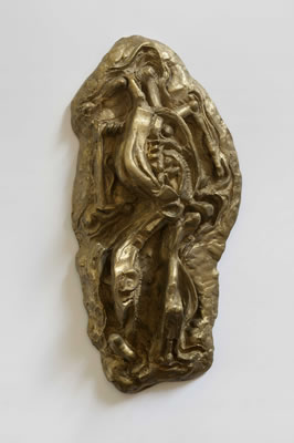 Oswald Oberhuber, Ohne Titel, Bronze, 1949, Galerie Altnöder Salzburg
