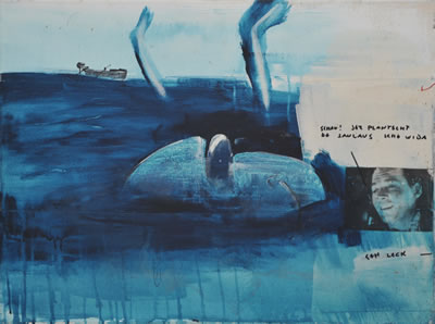 Hans Pollhammer, Saulaus, 2004, Galerie Altnöder Salzburg