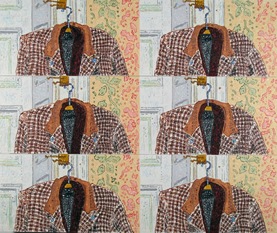 Norbert Trummer, Kubins karierte Jacke, 2010, Galerie Altnder Salzburg